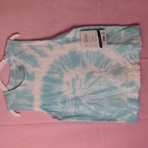 Athleta Other - Athleta Girl Tie Dye Explore Tank Top in Light Blue and White size Medium